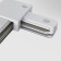 Connector T-shaped for the Technical tra001ct-11W, 10.6x7x1.7 cm, white color.