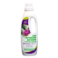 Balm based on wood vinegar for hydrangeas, azalia and other crops, 1 liter