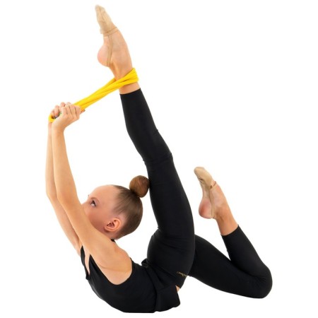 Ripper for rhythmic gymnastics weighted Grace Dance, 3 m, yellow color-5