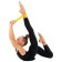 Ripper for rhythmic gymnastics weighted Grace Dance, 3 m, yellow color