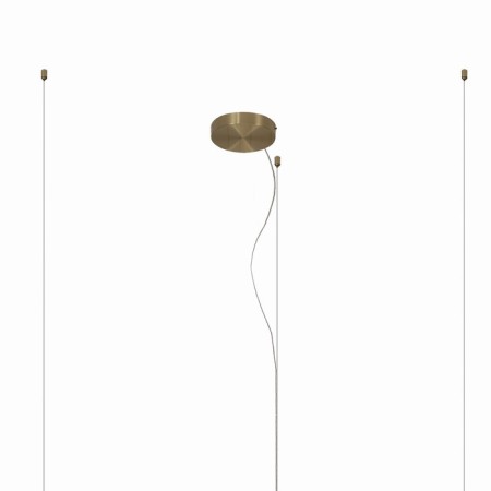 Suspended chandelier Mantra Shell, Led, 3180lm, 3000k, 300 mm, gold color-3