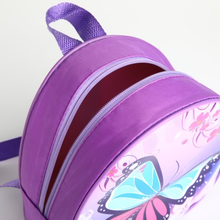 Baby backpack on lightning, "chosen", lilac color-4