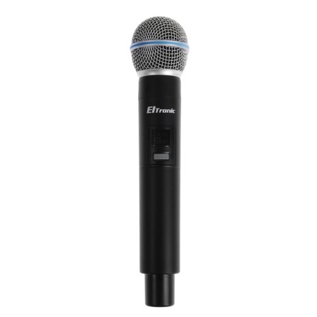 Eltronic microphones set 10-04, wireless, 2 microphones, receiver, black-2