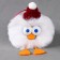 Trick "Tick" in a hat, 8 cm, color mix