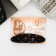 Halfish hair clip "Toliman" glare, 8 cm