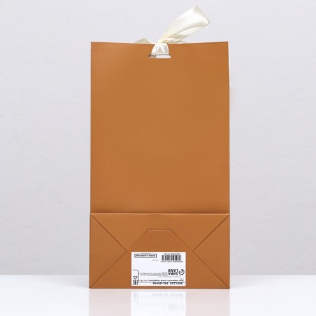 Gift package with the brown tape 13 x 23 x 7 cm, 1 pc.-1