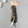 Decorative goose feature "Web" black with gold h = 15-20 cm