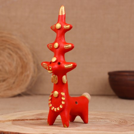 Abashevskaya toy "Deer-Drevo", 15x7x15 cm, Kukushkin I.I.
