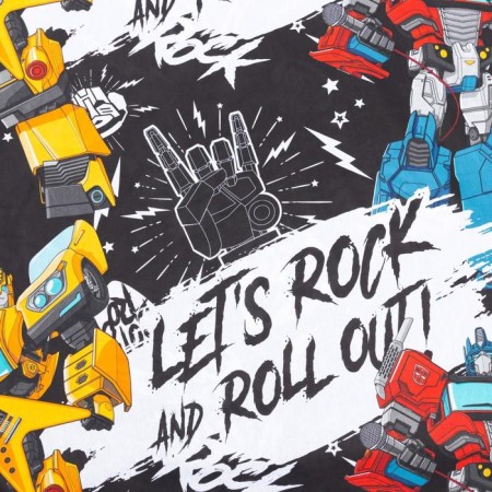 Bed linen 1.5 joint venture "Let’s Rock" Transformers 143x215 cm, 150x214 cm, 50x70 cm -1 pcs-2
