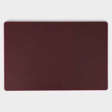 Board Professional cutting shade, 60 × 40 × 1.8 cm, burgundy color-3