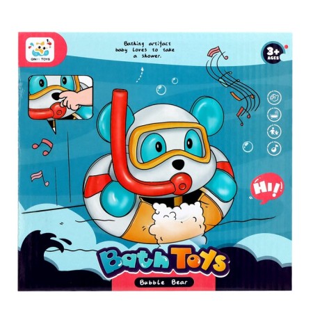 Bath toy "Bear", foam generator-9