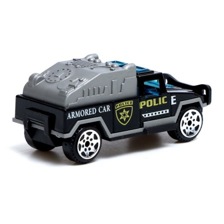 Set of metal machines "Police", 3 pieces-4
