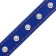 Sprinkle collar with lining, 57 x 2.5 cm, Osh 35-45 cm, blue