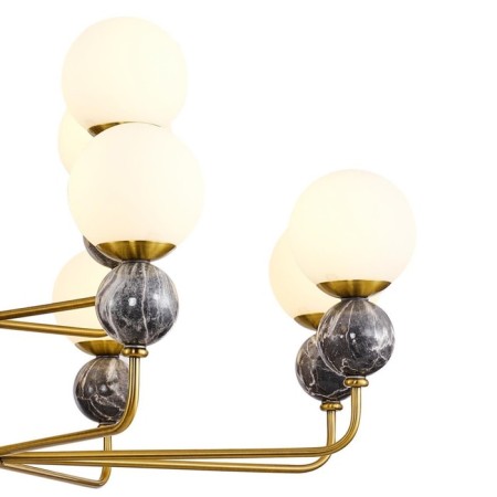 Sangamarmer suspension chandelier 900 mm, G9 336W-2