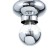 Bayerlux lamp "Scandy" LED 6W 4000k chrome 12x12x37-205cm