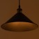 Lamp Bayerlux "Gregory" 40W E27 Black 30x30x14-100 cm