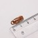 Carabin Castle SM-562-8, (set of 5 pcs.) 13 mm, copper color
