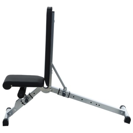 The bench is powerful, folding, with adjustable inclination-19