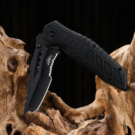 Folding “shark” knife 21cm, blade 90mm/2.6mm-1