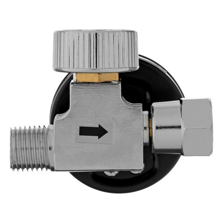 Denzel 57001 pressure manometer regulator, for a sprayer K1500, 12 bar, 1/4 "-1