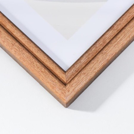 Photo frame Pine C15 21x30 cm, brown (plastic screen)-2