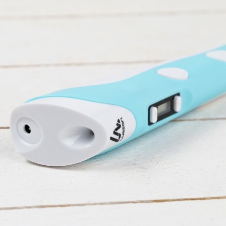 3D handle Luazon, display, work with plastic ABS and PLA, plastic in the kit, blue-11