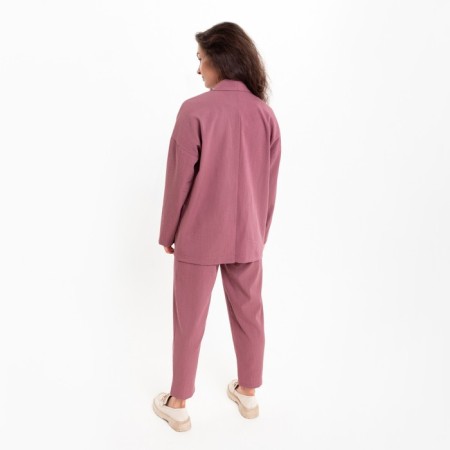Casual Casual Set (jacket and trousers), dusty rose, size 44-9