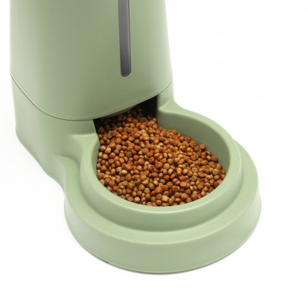 Auto feeder 3.8 liters, non -slip legs, green-6