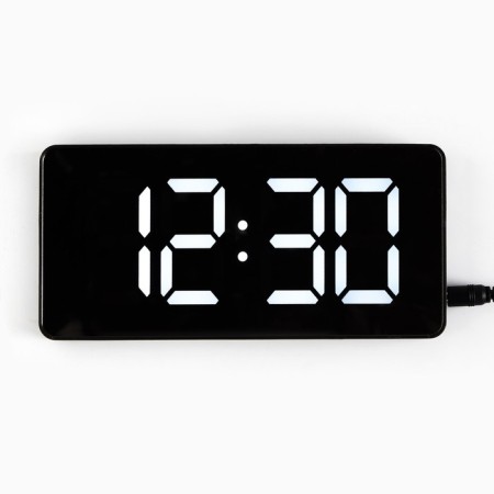 Electronic table, with a suspension, white indication, 7.5 x 15.5 cm, from USB-2
