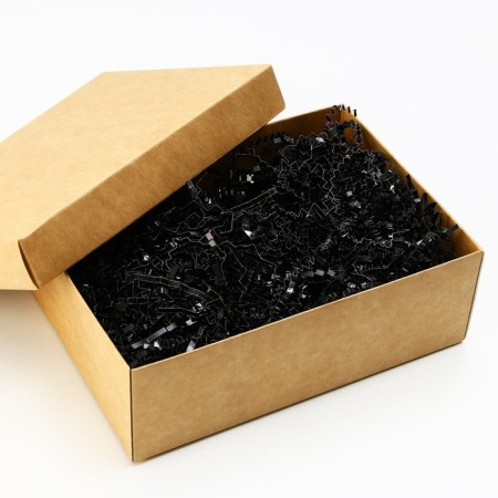 Filler for balls and gifts, packaging, “black”, 15 x 26 cm-2