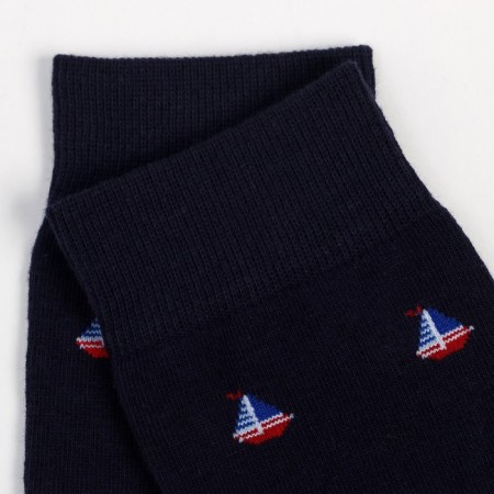 Male socks, blue color, size 25-27-1
