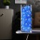 Garland "thread" 5 m with nozzles "Blue Blueberry", IP20, transparent thread, 20 LED, white glow, 220 V