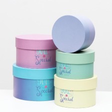 A set of round boxes 5 in 1 
