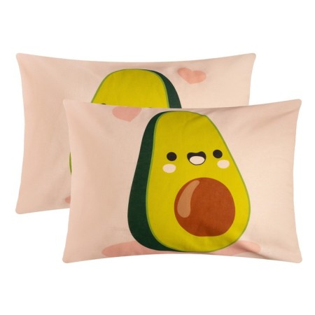 Set of pillowcases "Ethel" Avocado 50x70 cm - 2 pcs, 100% cotton, calico