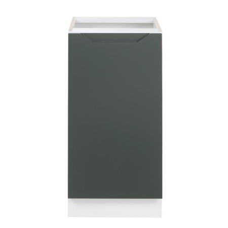 Floor cabinet 400 Helga, 400x500x824, white/olive software MDF-2
