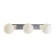 Wall lamp for 3x25W G9 IP44, size 46.5x15x10 cm