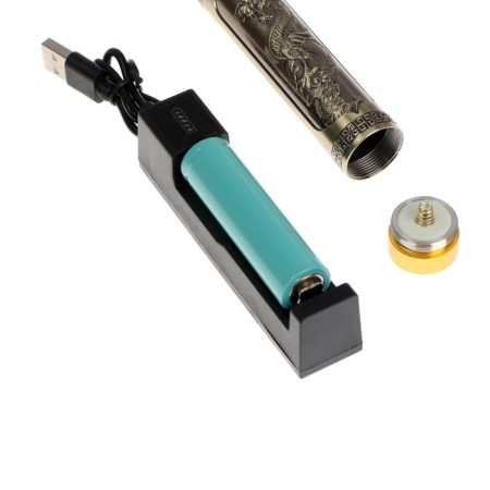 Windigo Ltri-27 haircut machine, portable, 2500 mAh, 1.5/2/3/4 mm, battery, "Dragon"-6