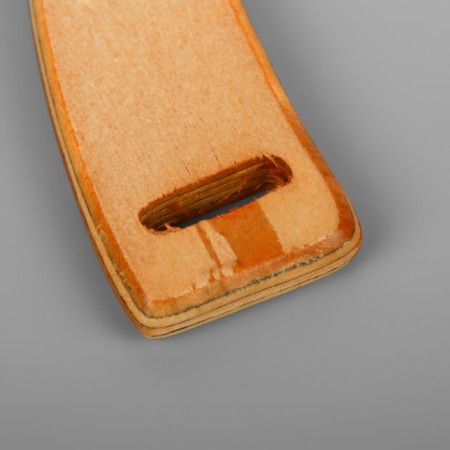 Handles for the bag are wooden, 11 × 16.5 cm, 2 pcs, beige color-7
