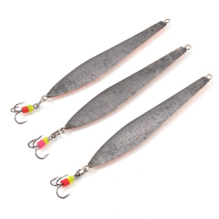 Vertical "Yaman" pike with a tee, size 70 mm, 11.5 g, color copper-2