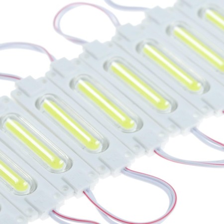 LED module SMD5730, 2 W, COB, 190 LM, IP65, 8500K, 12 V white, set 20 pcs.