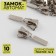 Automatic castle for lightning "Tractor", No. 8, Nickel color
