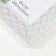 Photo frame plastic 20x25 cm "Double braid" silver with holographia 23.4x28.5 cm