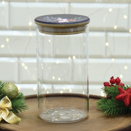 Bank for storage "Winter Stories", 700 ml-2