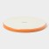 Porcelain plate with a magistro "Cerera" side, d = 20 cm, color orange color
