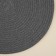 Serving napkin on the Sima-Land Home table, d = 38 cm, gray color, cotton
