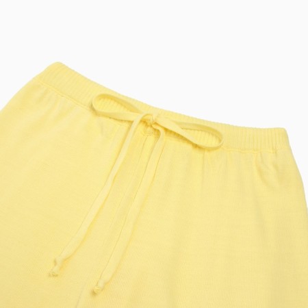 Female set (jumper, shorts) minku: casual collection color lemon, river 42-8