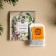 Gift set "Happy Post": Assorted Tea 5.4 g (3 pcs. X 1.8 g)., Hand chocolate 25 g (5 pcs. X 5 g)., Postcard.