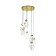 Suspension lamp Maytoni Mod325PL-07G, 7XG9, 28W, 48x48x323 cm, Color Gold