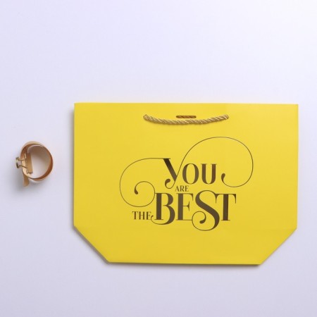 Gift package, packaging, "You are the Best", 19 x 20 x 9 cm-4