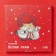 New Year's dosteen plate "Funnomes", 24 × 24 × 2.5 cm
